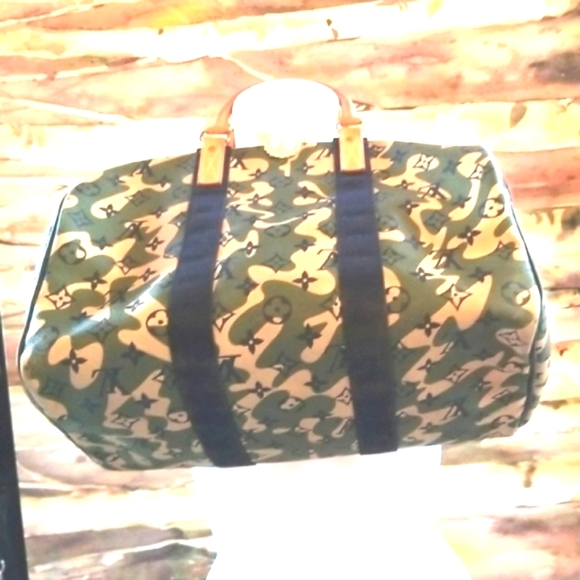 LOUIS VUITTON x Takashi Murakami Monogramouflage Speedy 35 Limited Edition 2008 - Picture 5 of 16